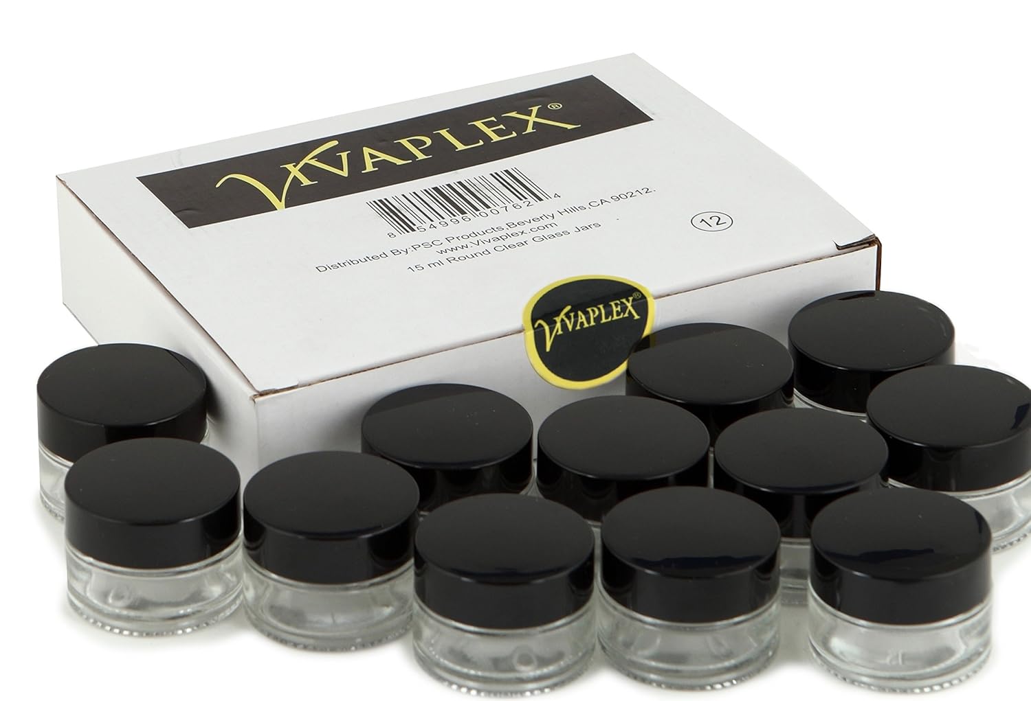 Vivaplex 12 Glass Jars