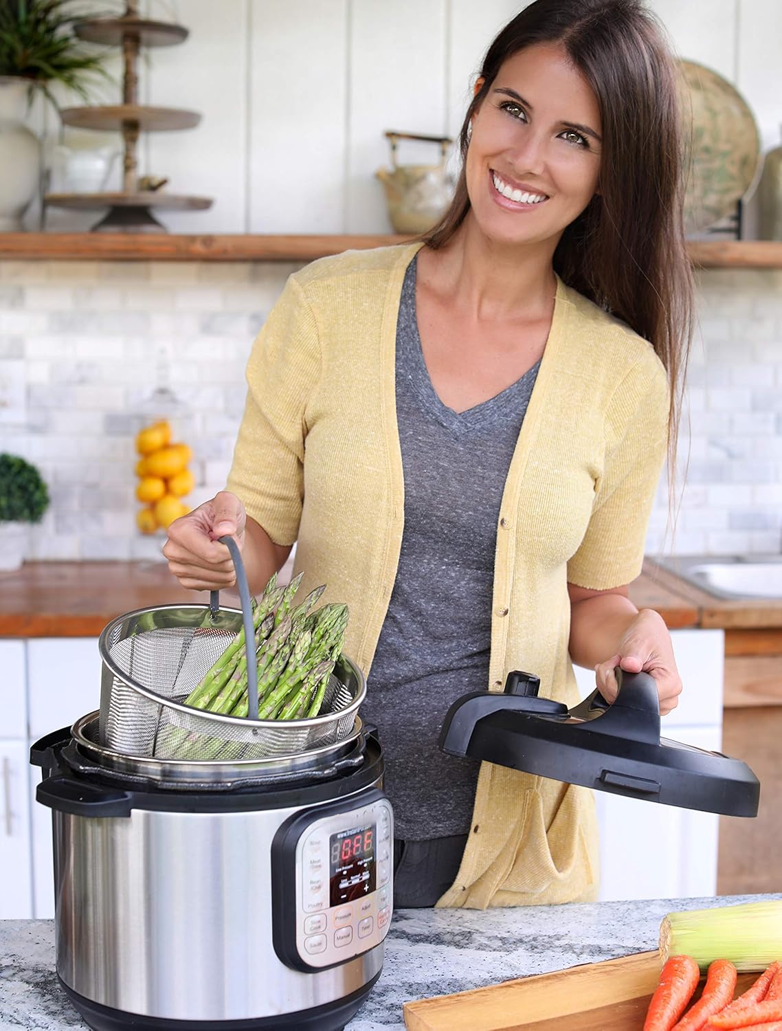 Easy Steaming 6qt Hatrigo Steamer Basket