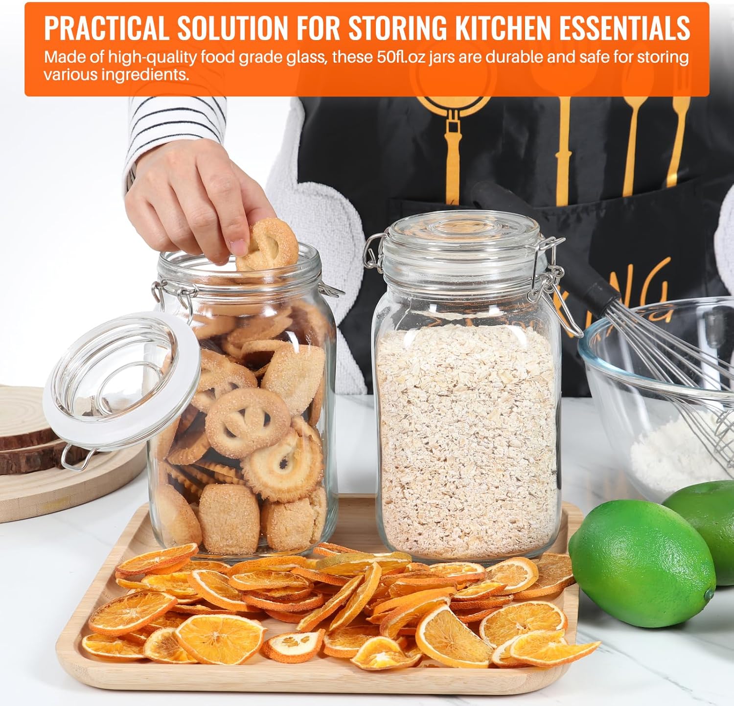 Thousands Love Durable Glass Jars