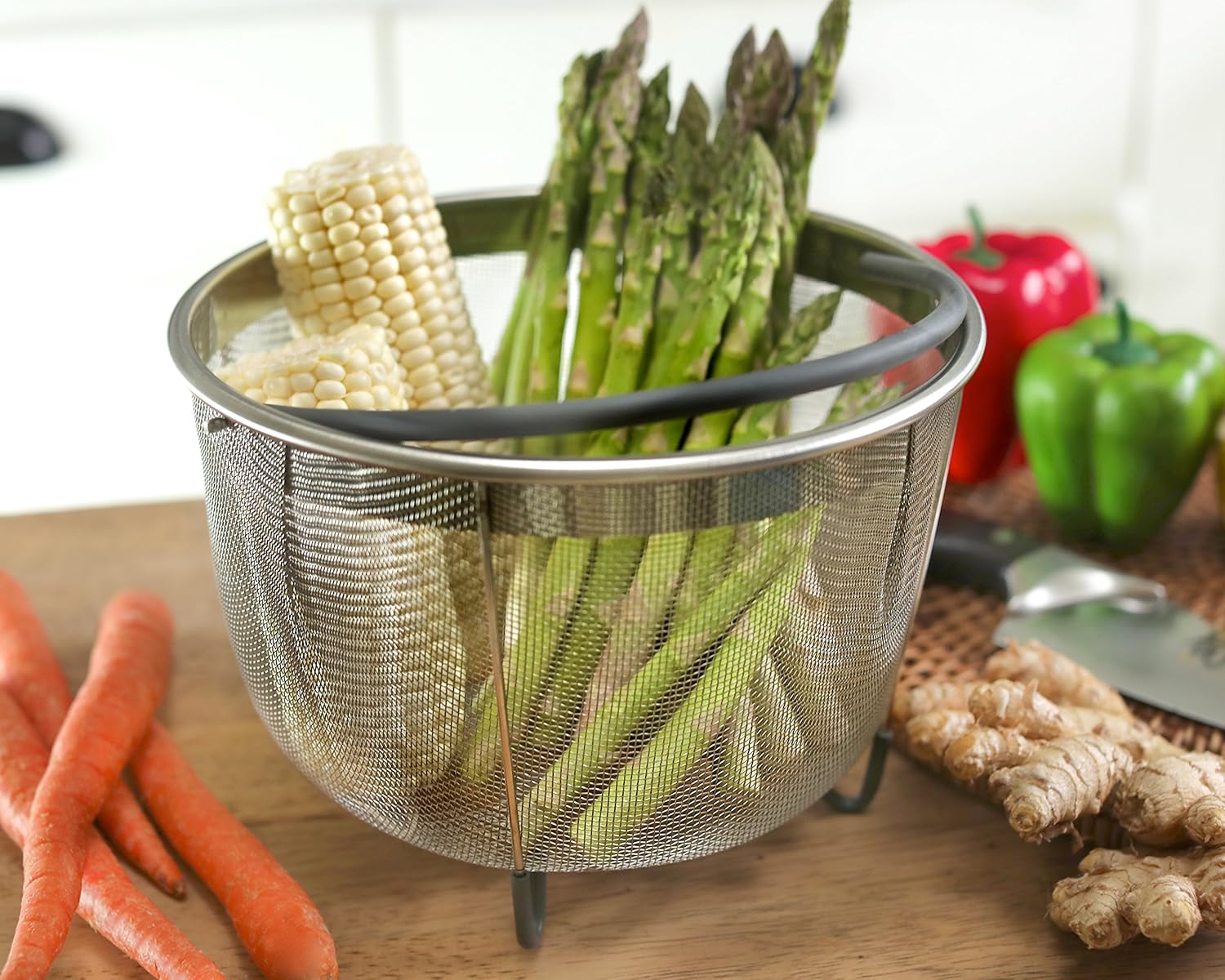Easy Steaming 6qt Hatrigo Steamer Basket