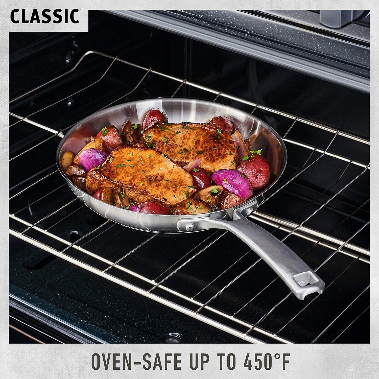 Calphalon Classic 10-Piece Stainless Steel Cookware Set