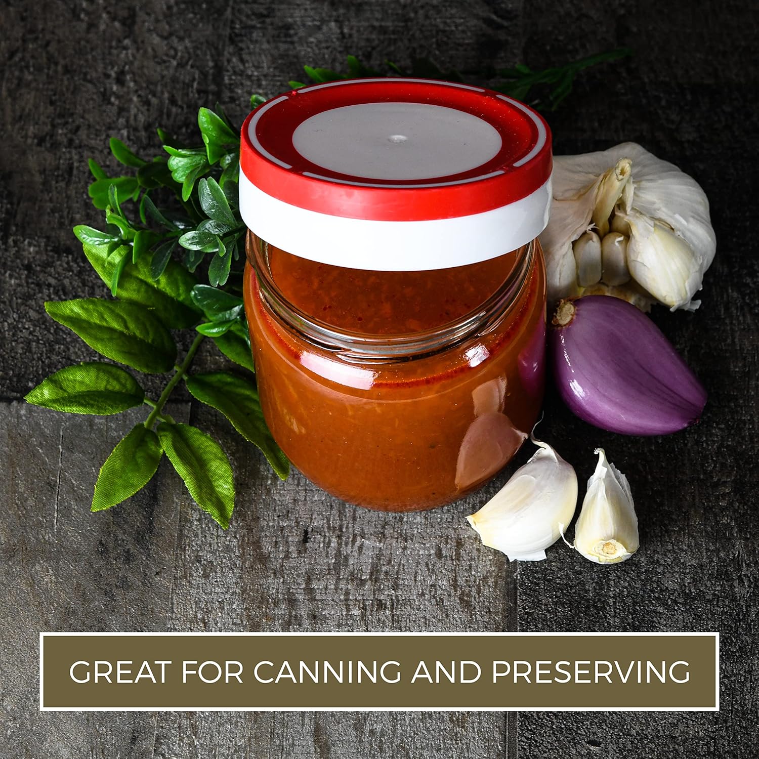 4-Pack Mason Jars for Meal Prep Storage